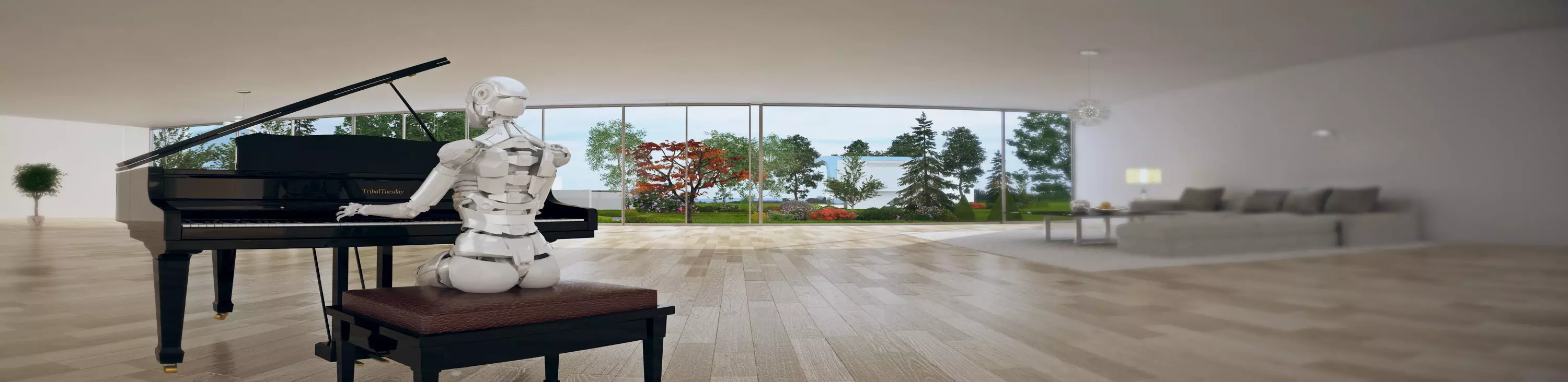 Future Home Furnishings 3D model_0