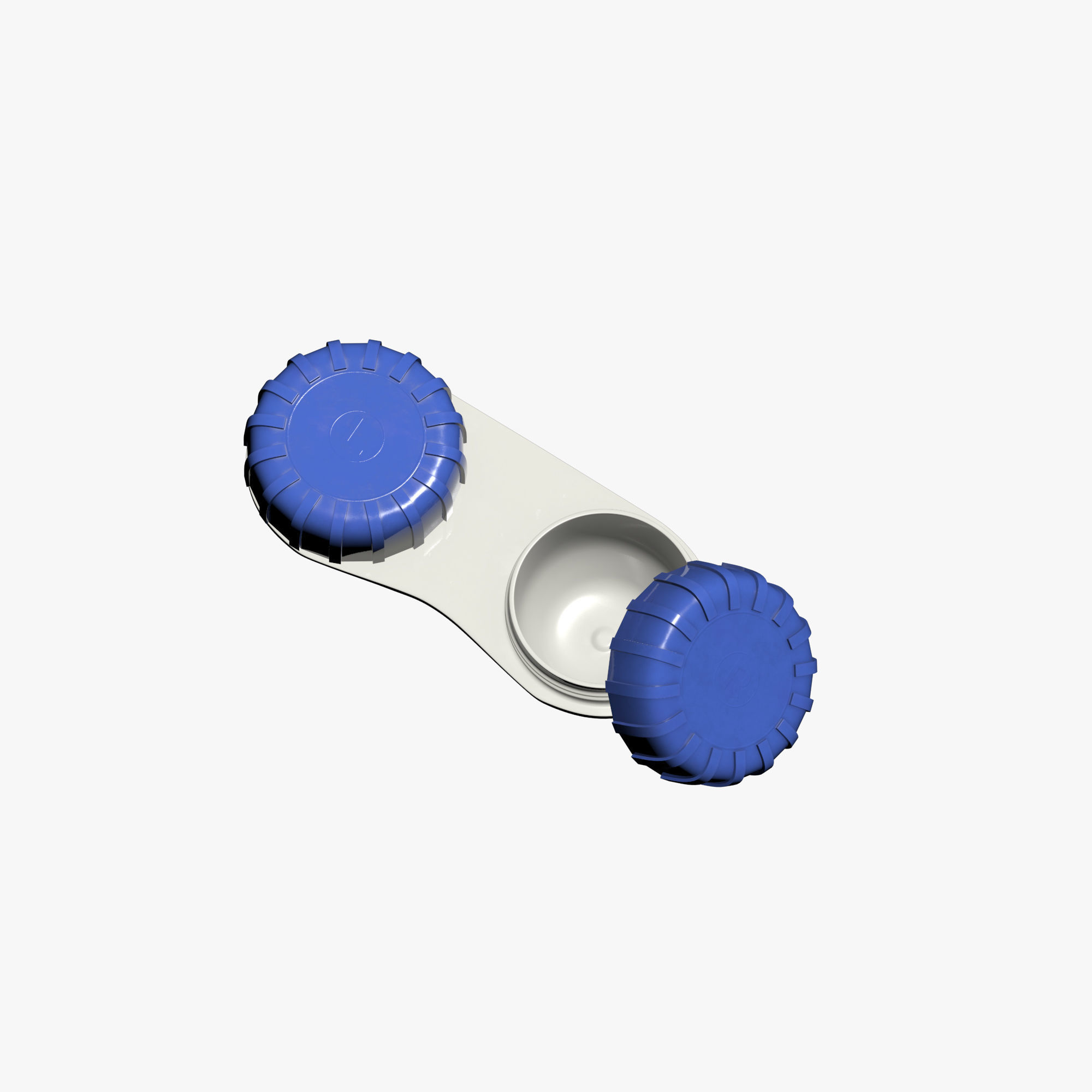 Contact lens case 3D model_5