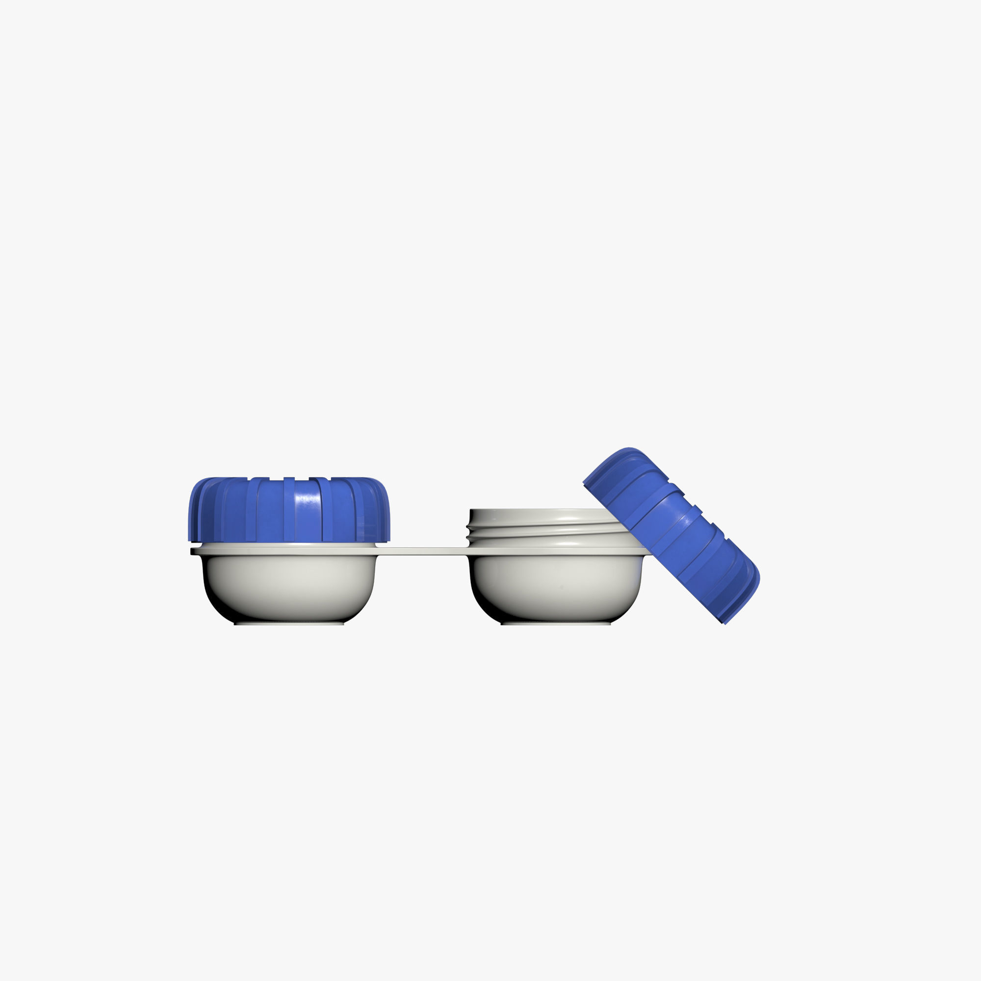 Contact lens case 3D model_14