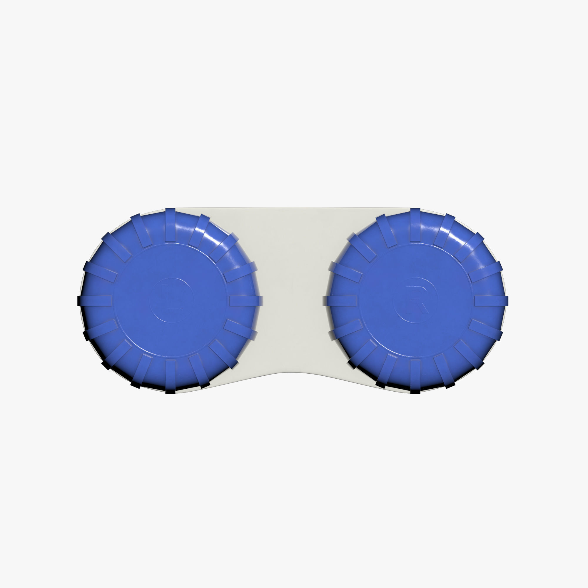 Contact lens case 3D model_9