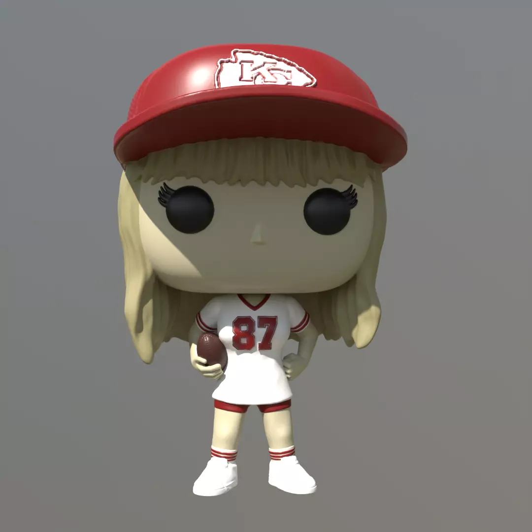 Funko Taylor Swift 3D print model
