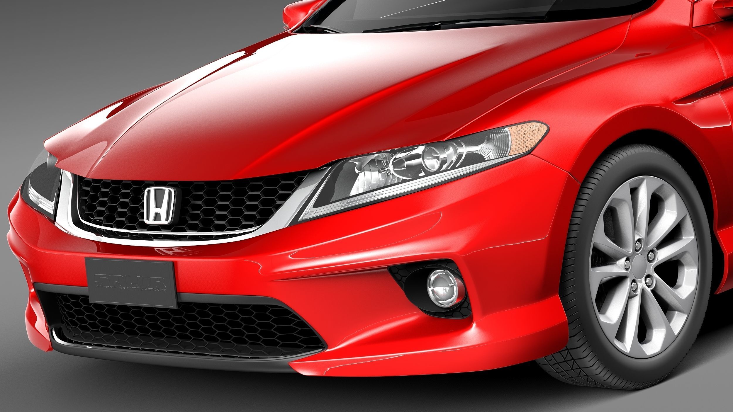 Honda Accord Coupe 2013 3D model_2