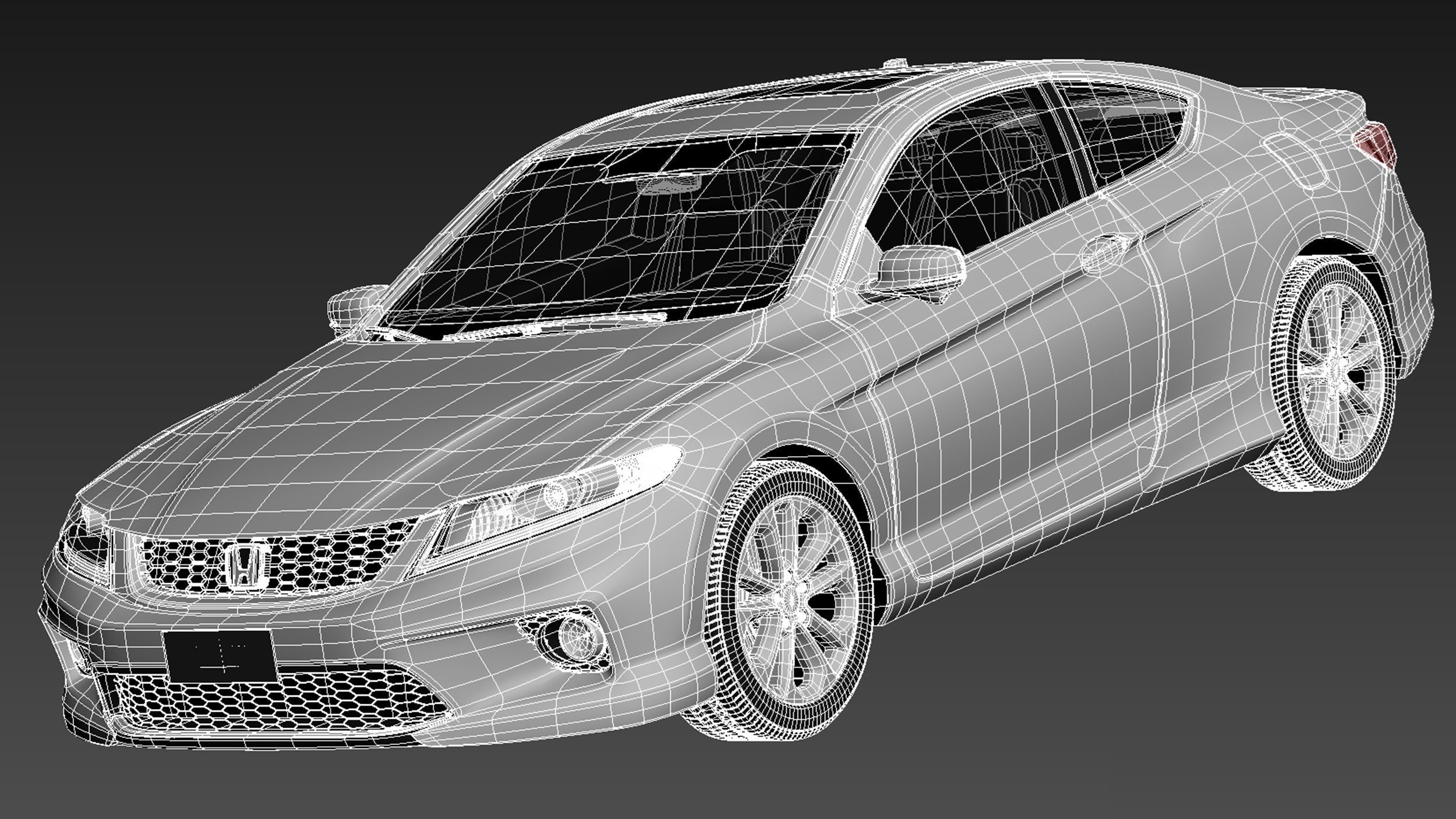 Honda Accord Coupe 2013 3D model_16