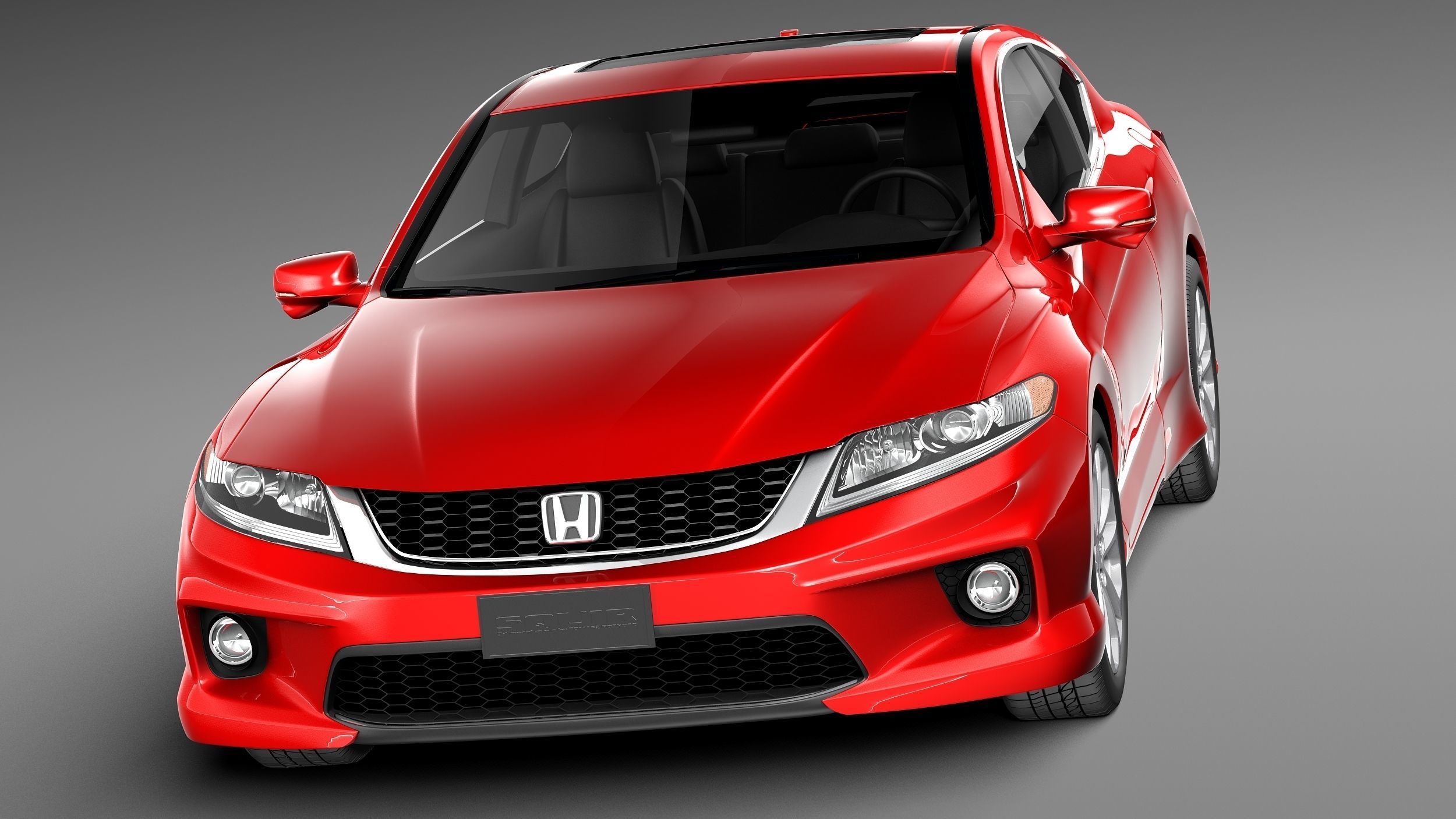Honda Accord Coupe 2013 3D model_1