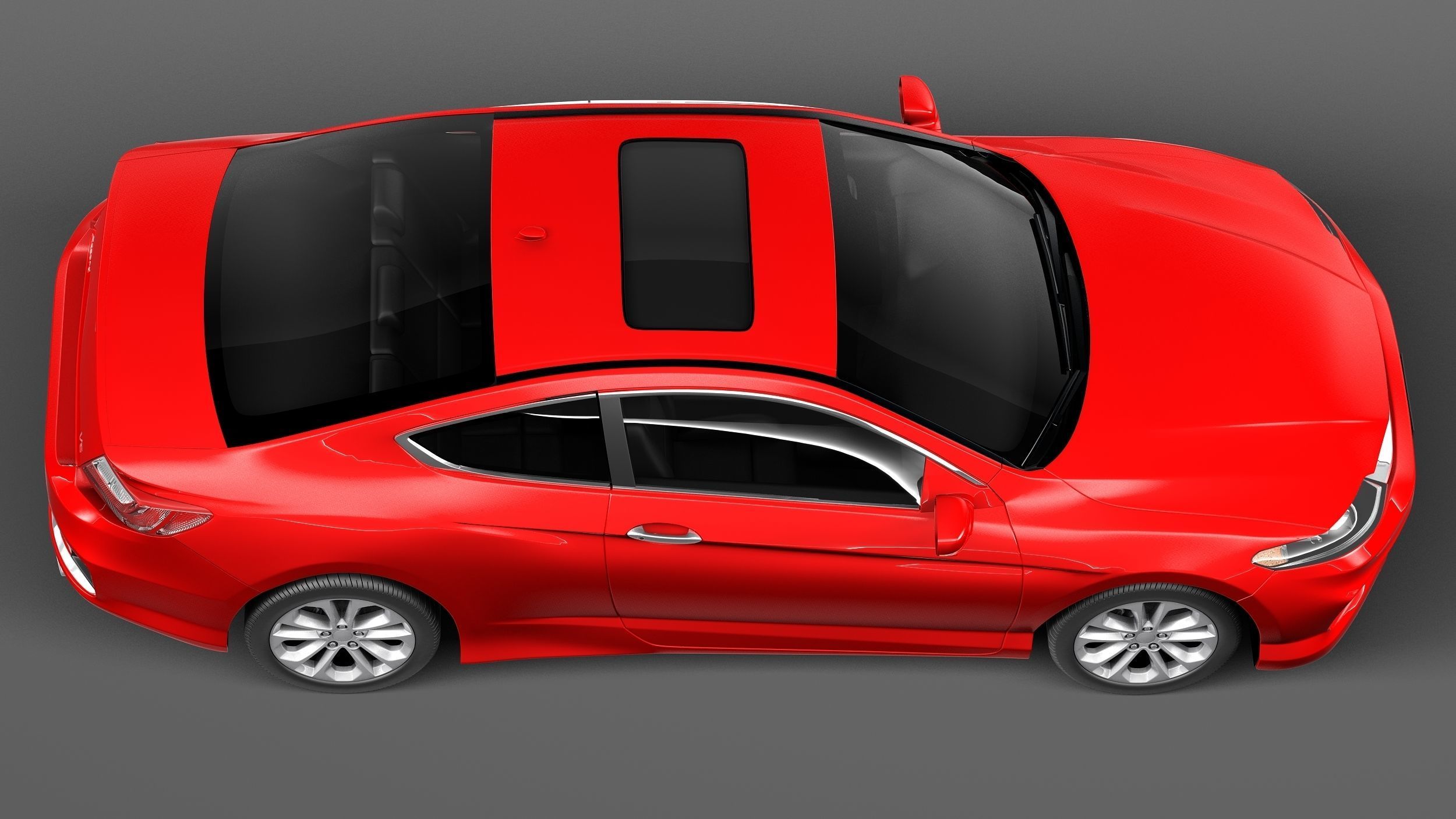 Honda Accord Coupe 2013 3D model_7