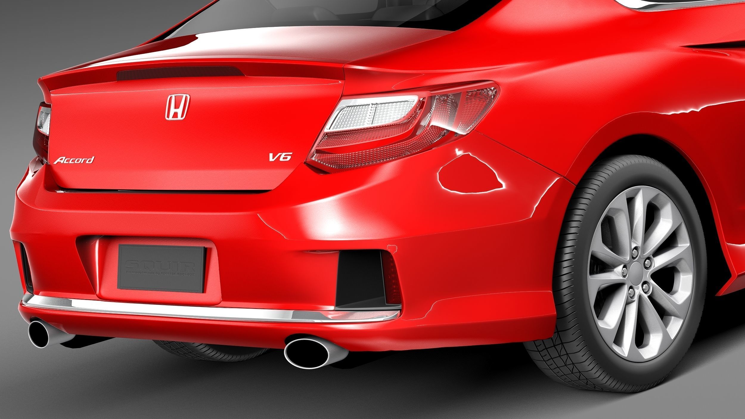 Honda Accord Coupe 2013 3D model_3