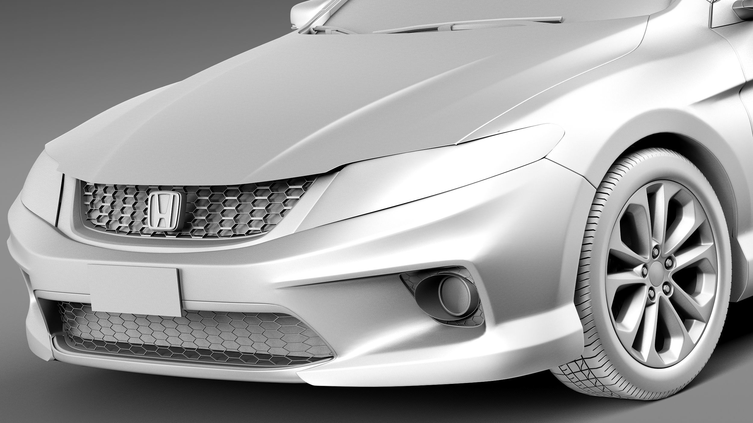 Honda Accord Coupe 2013 3D model_10