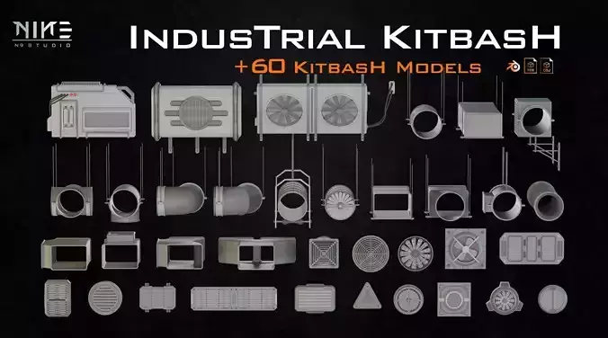 Industrial Kitbash-V2