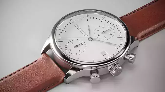 Skov Andersen watch 3D model