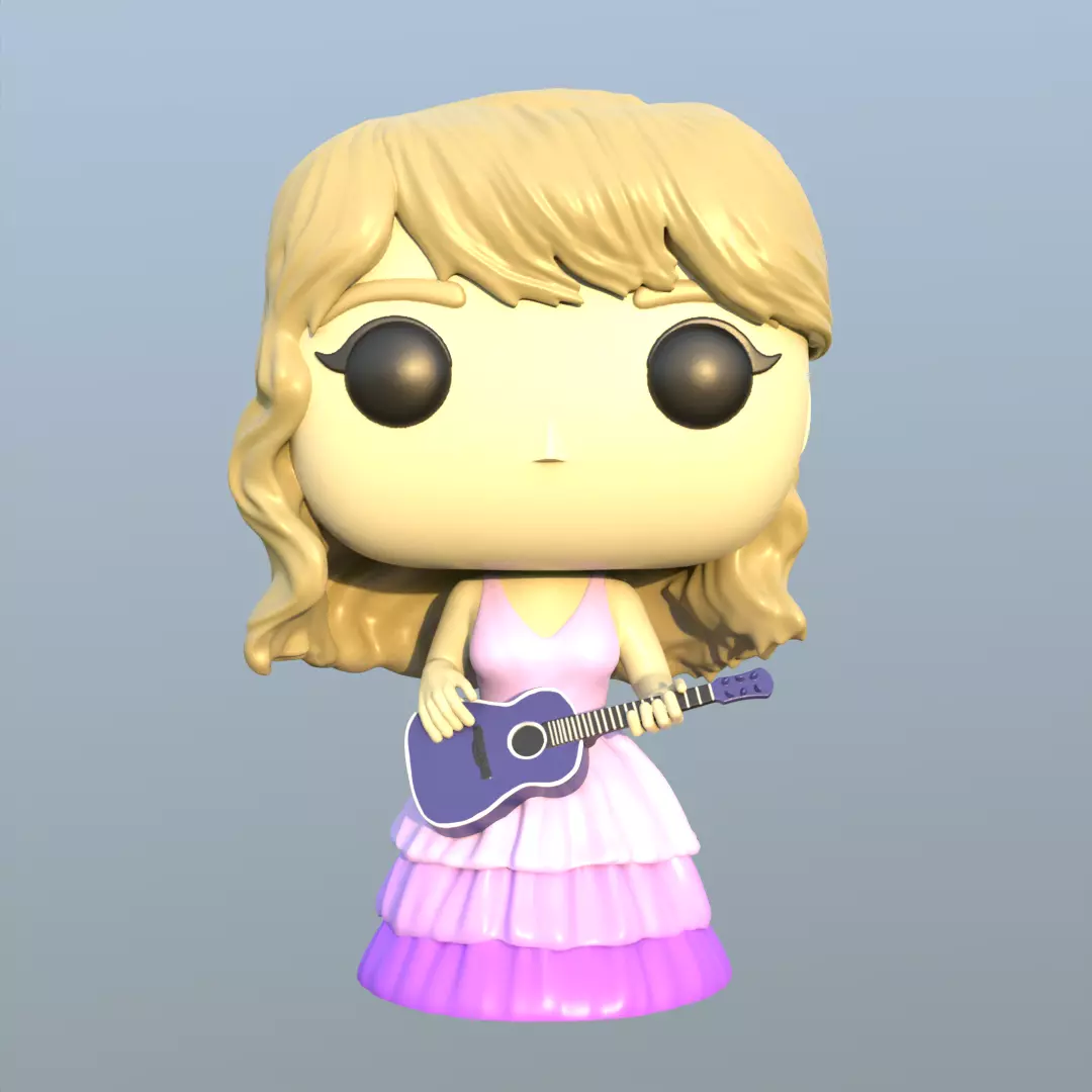 Funko Taylor Swift 3D print model
