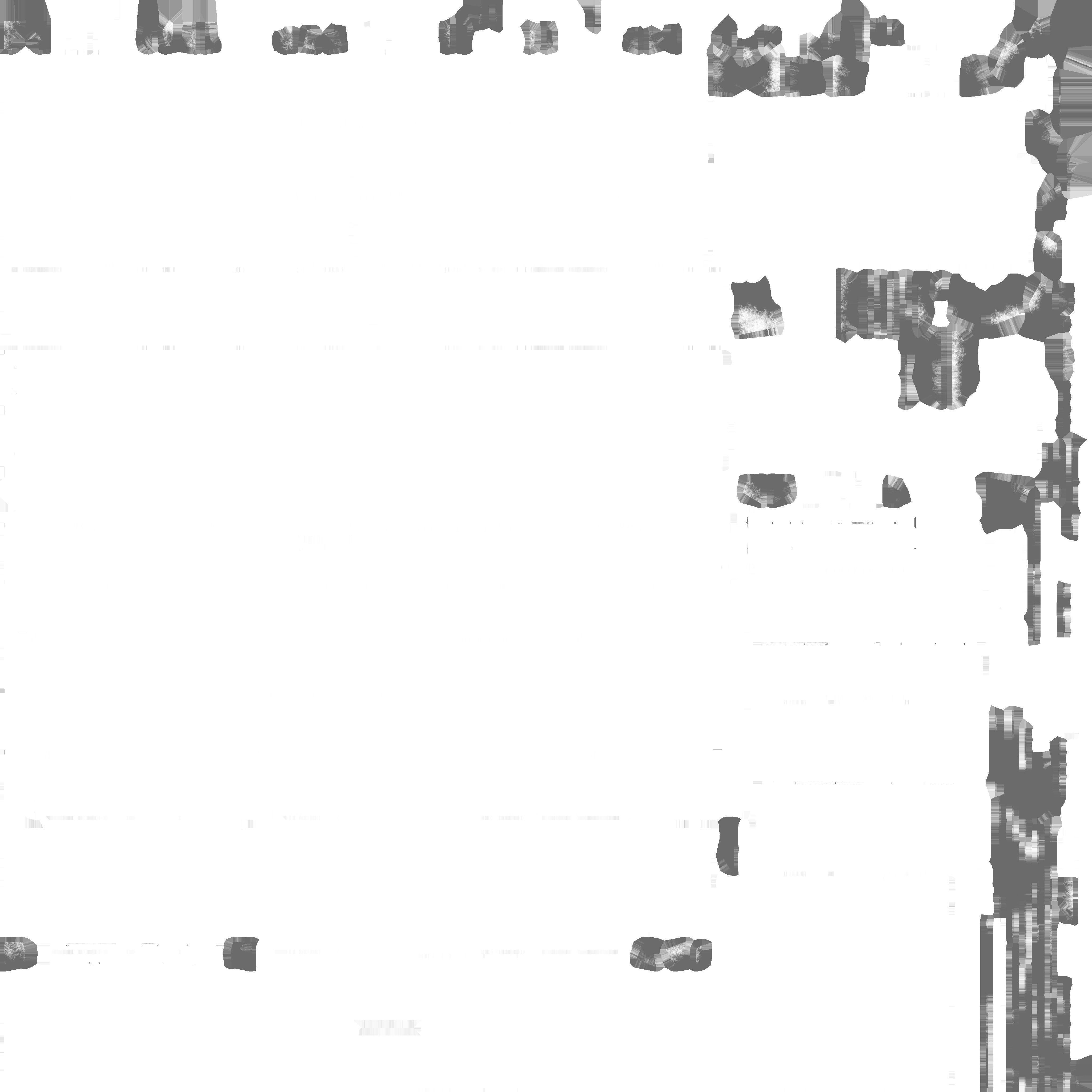 Old Door with broken window Low-poly 3D model_9