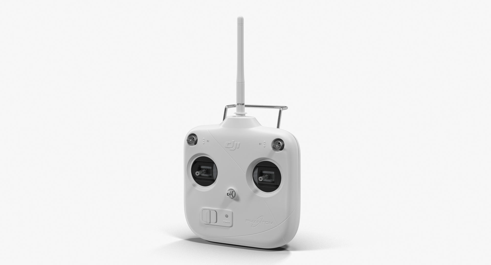 DJI Phantom Remote Control 5 8GHz Low-poly 3D model_25