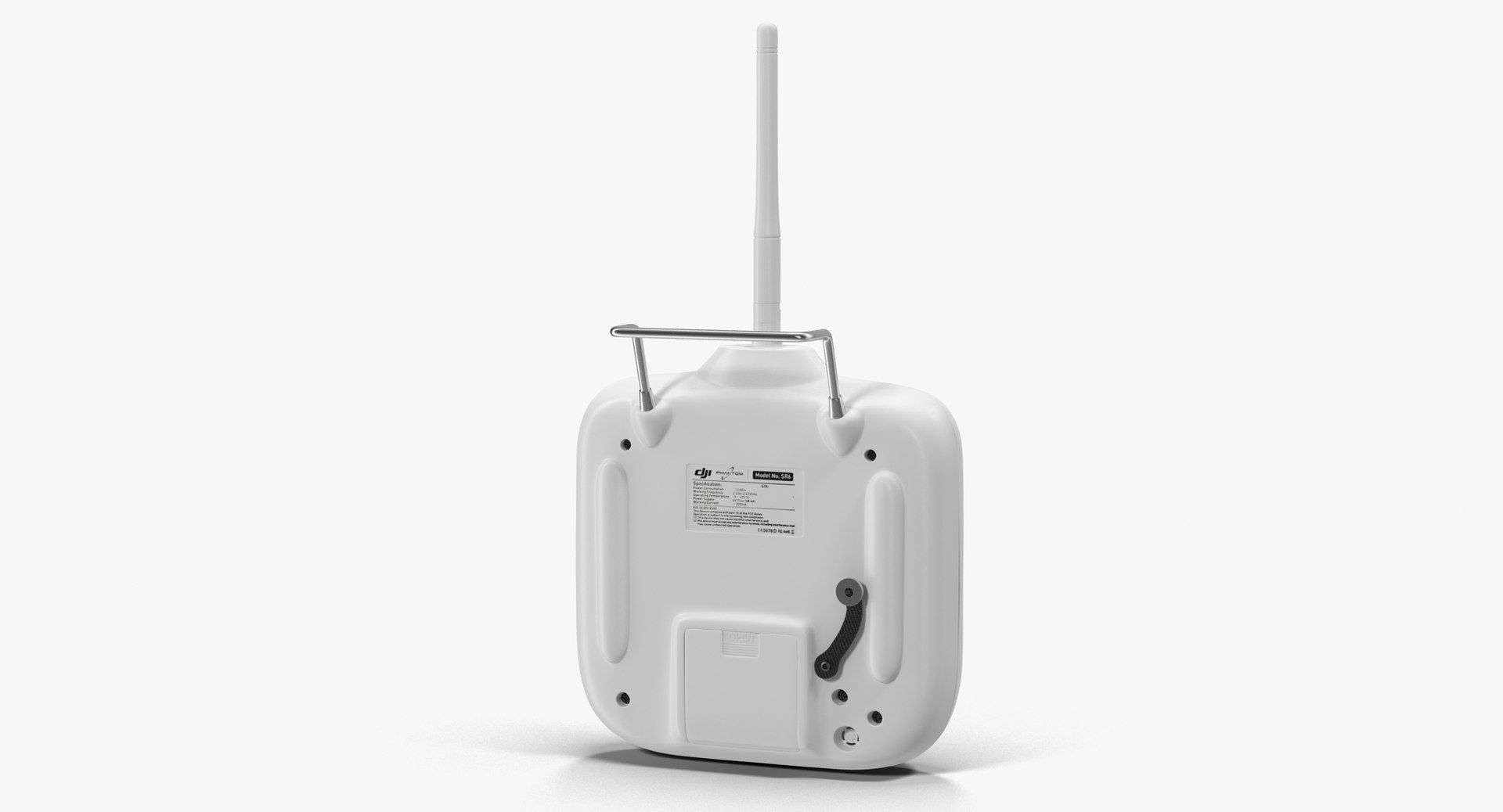 DJI Phantom Remote Control 5 8GHz Low-poly 3D model_3