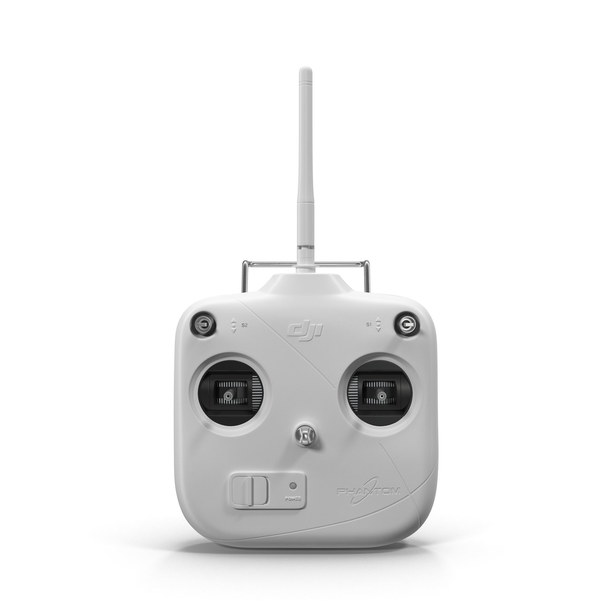 DJI Phantom Remote Control 5 8GHz Low-poly 3D model_10
