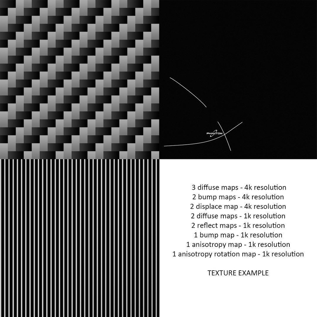 DJI Phantom Remote Control 5 8GHz Low-poly 3D model_41