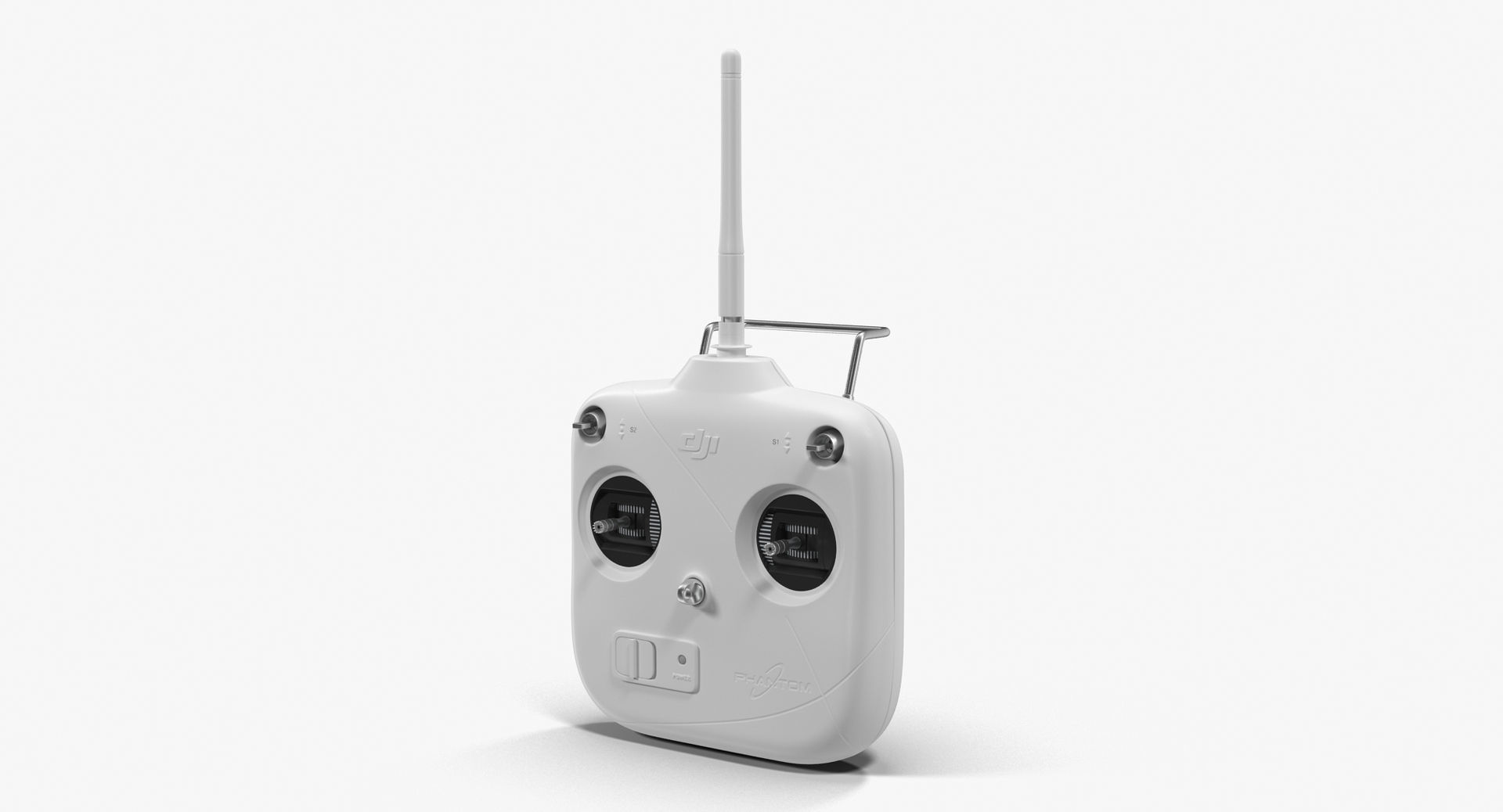 DJI Phantom Remote Control 5 8GHz Low-poly 3D model_24