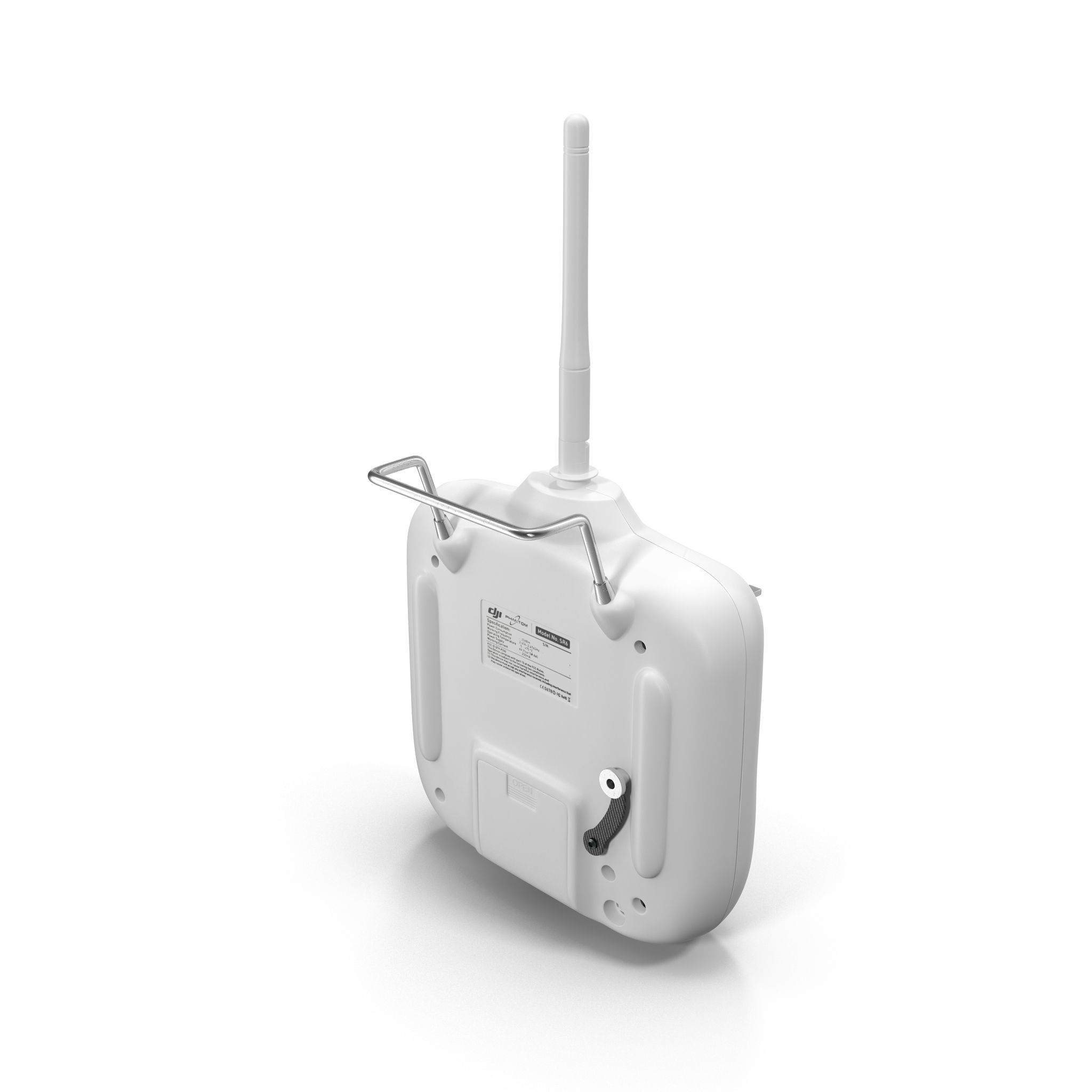 DJI Phantom Remote Control 5 8GHz Low-poly 3D model_9