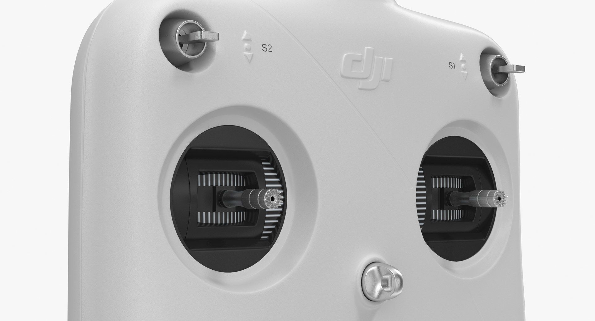 DJI Phantom Remote Control 5 8GHz Low-poly 3D model_5