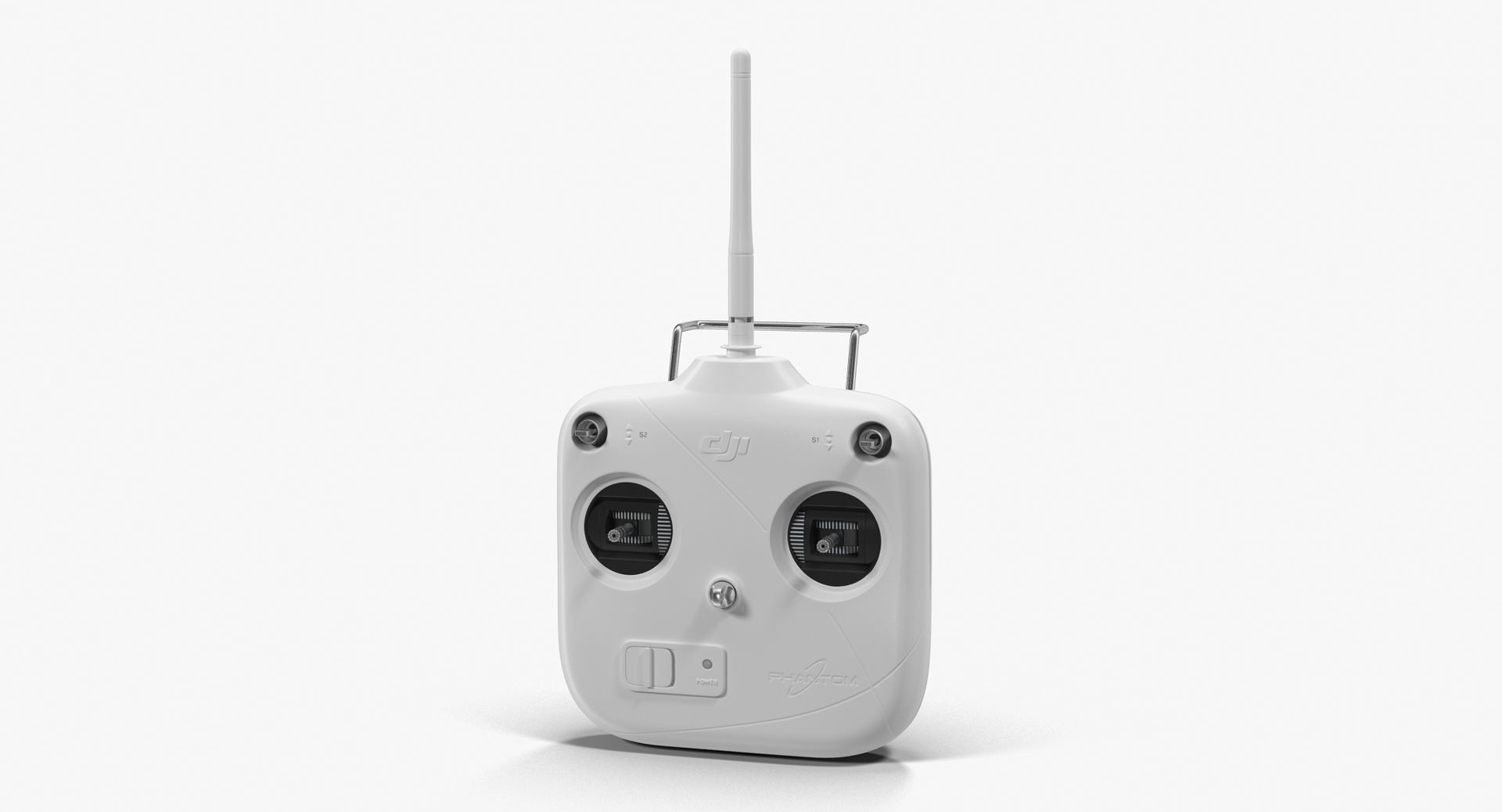 DJI Phantom Remote Control 5 8GHz Low-poly 3D model_15