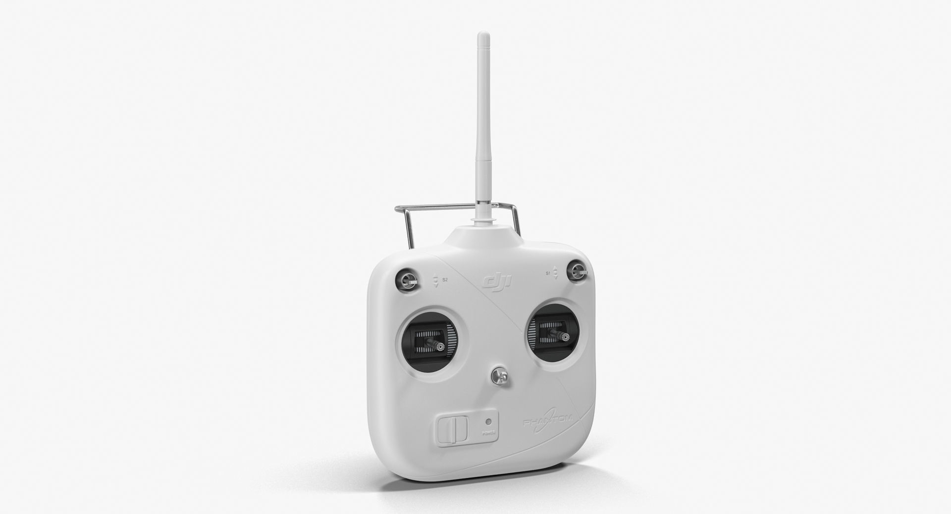 DJI Phantom Remote Control 5 8GHz Low-poly 3D model_26