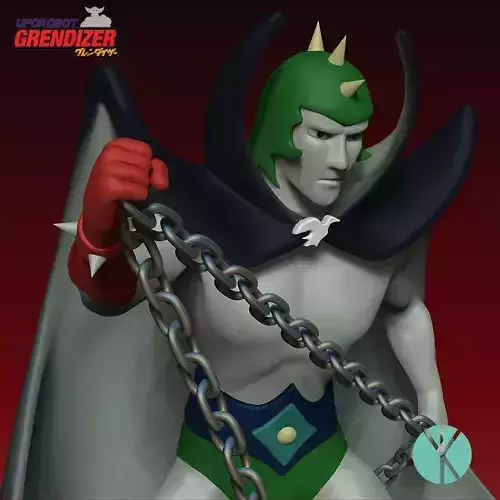 ATLAS - COMANDER HARUK - GRENDIZER 3D print model