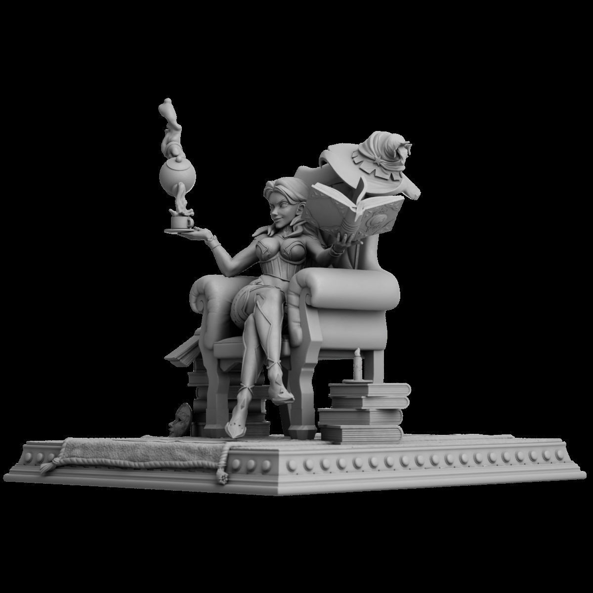 Mage Hand - Femme Fatales 02 Saelum 3D print model_12