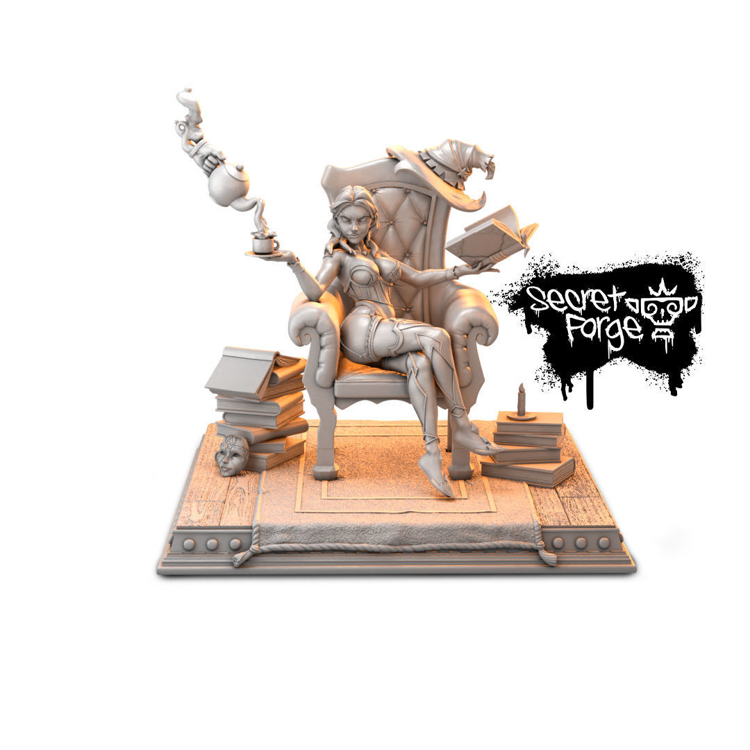 Mage Hand - Femme Fatales 02 Saelum 3D print model_3