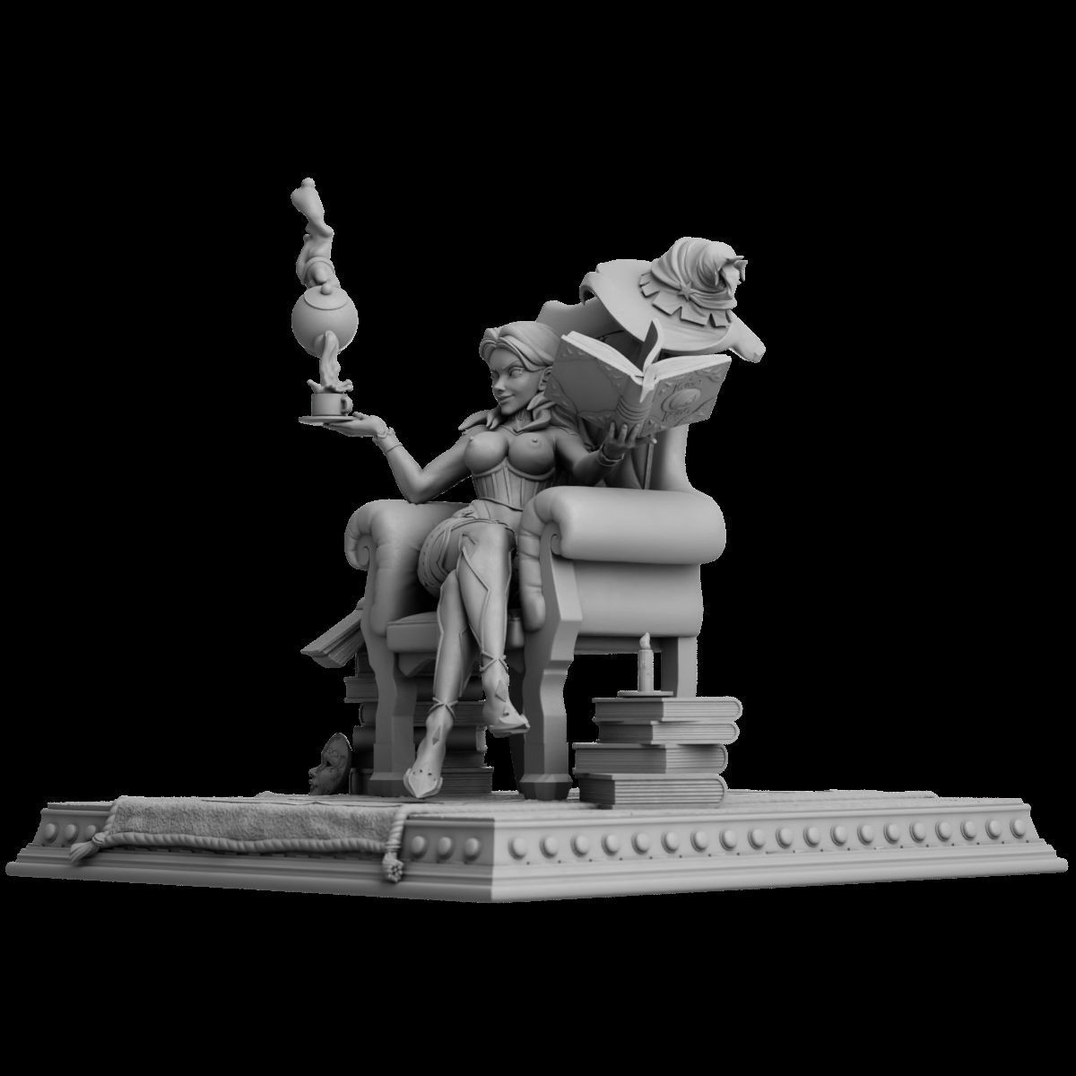 Mage Hand - Femme Fatales 02 Saelum 3D print model_16