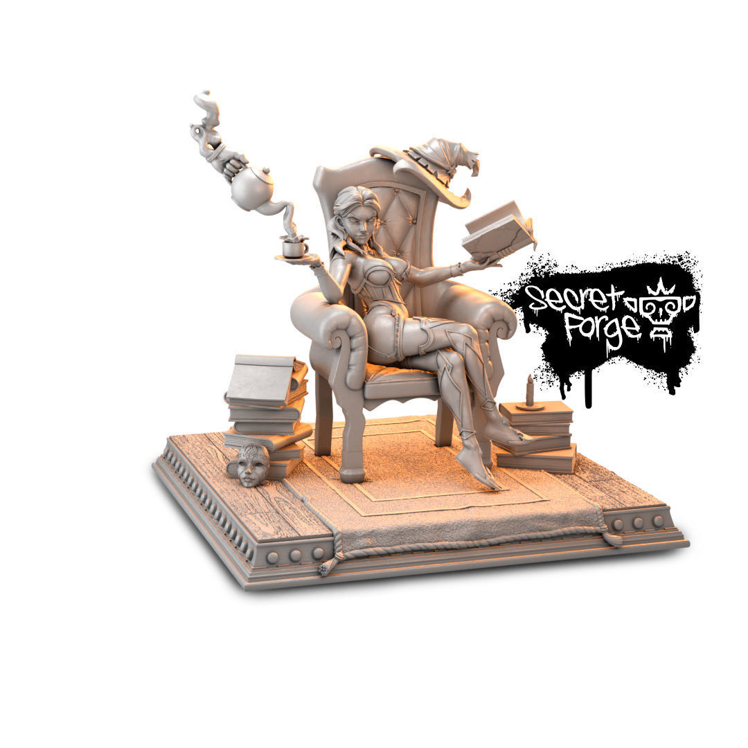 Mage Hand - Femme Fatales 02 Saelum 3D print model_2