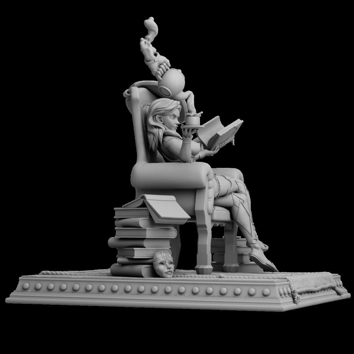 Mage Hand - Femme Fatales 02 Saelum 3D print model_15