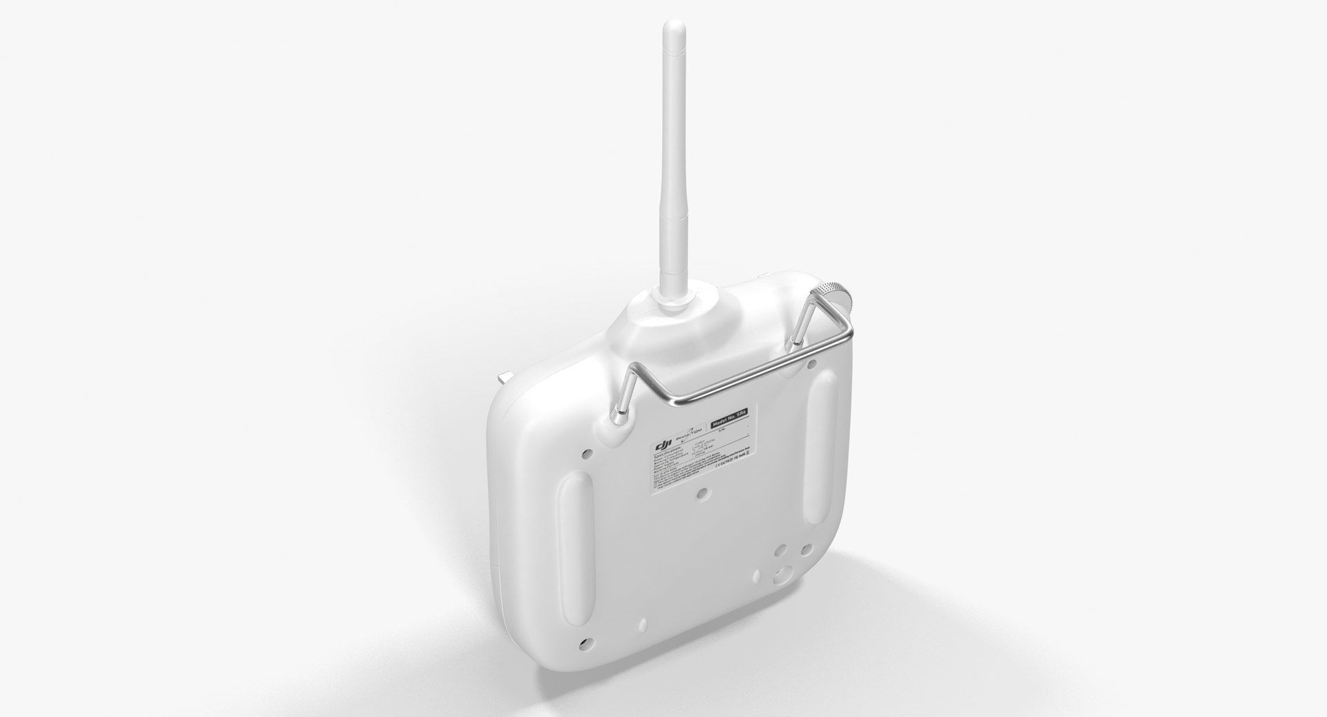 DJI Phantom Remote Control 5 8GHz Lipo Battery Low-poly 3D model_2