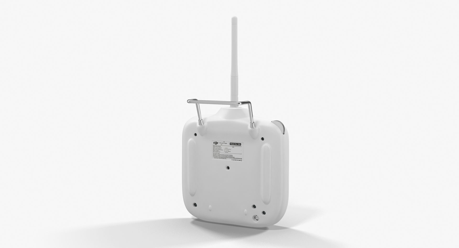 DJI Phantom Remote Control 5 8GHz Lipo Battery Low-poly 3D model_19