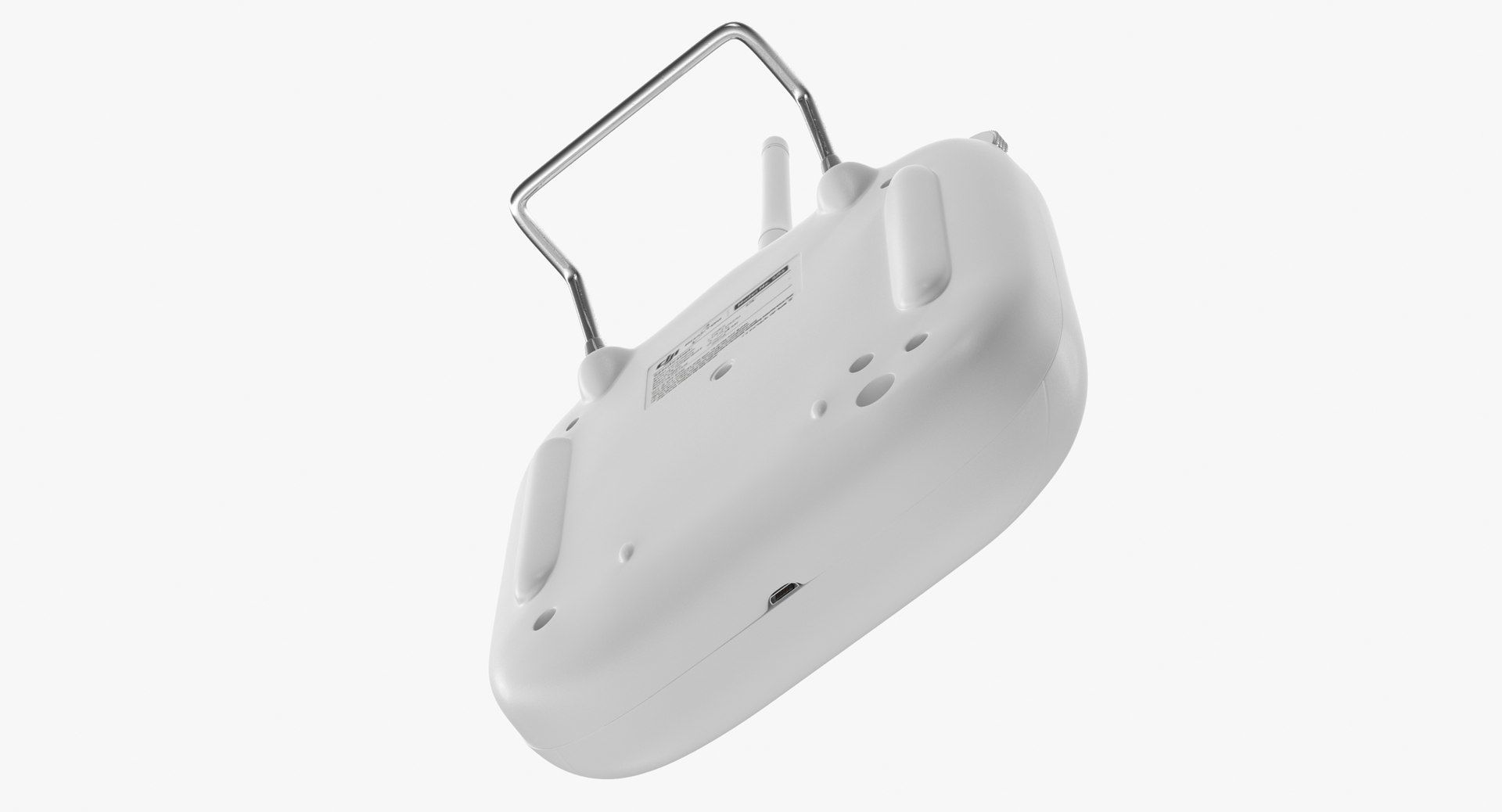 DJI Phantom Remote Control 5 8GHz Lipo Battery Low-poly 3D model_7