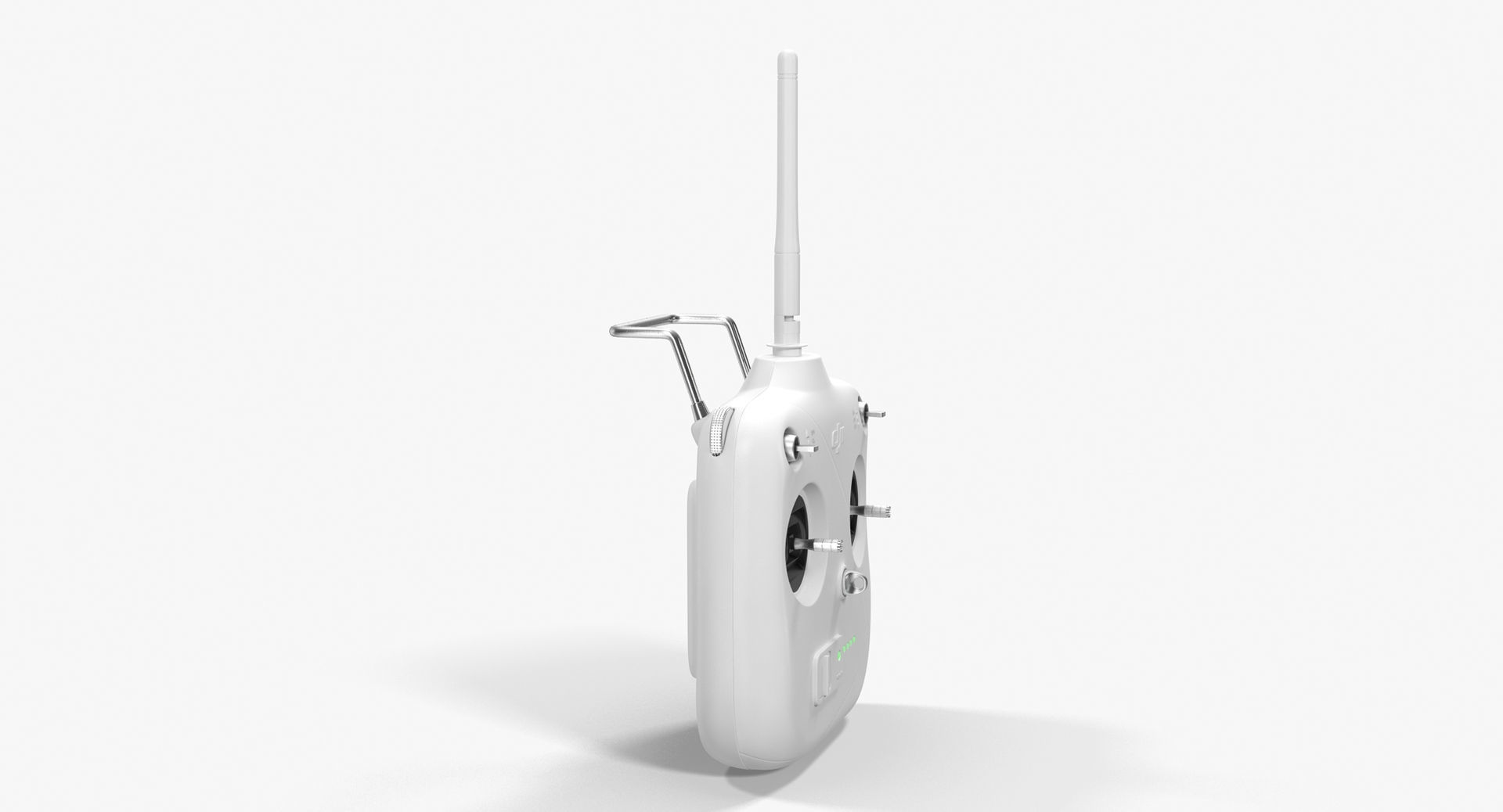 DJI Phantom Remote Control 5 8GHz Lipo Battery Low-poly 3D model_17