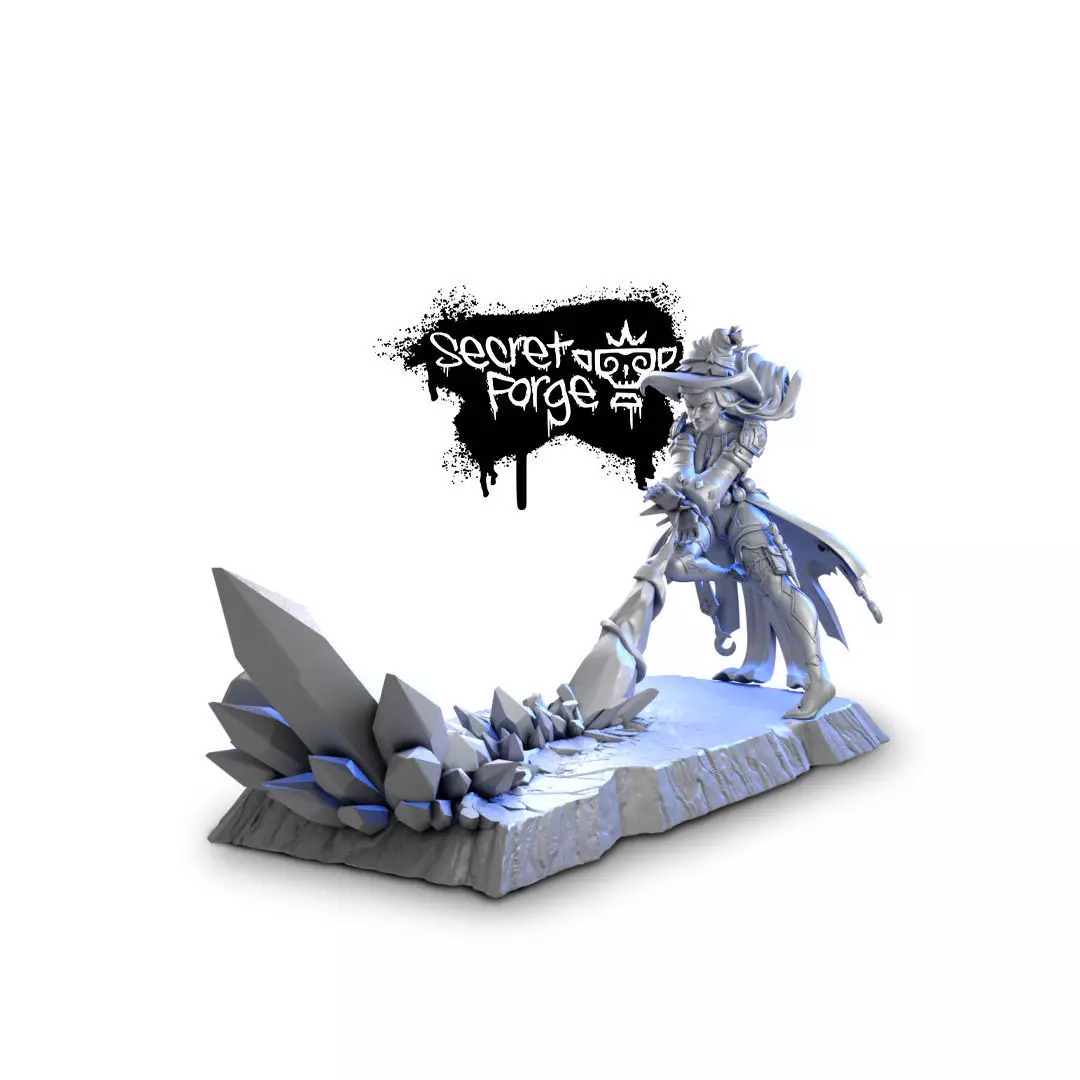 Glacial Spike - Femme Fatales 02 Saelum 3D print model_0