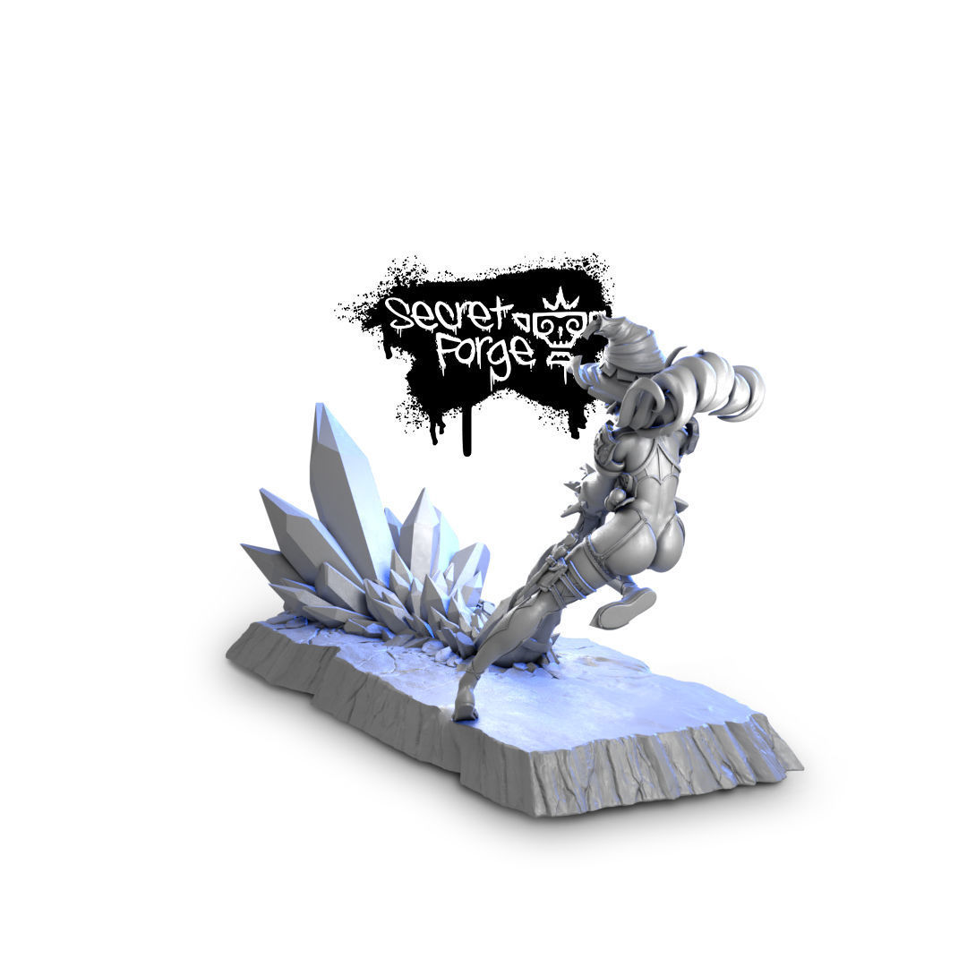 Glacial Spike - Femme Fatales 02 Saelum 3D print model_4