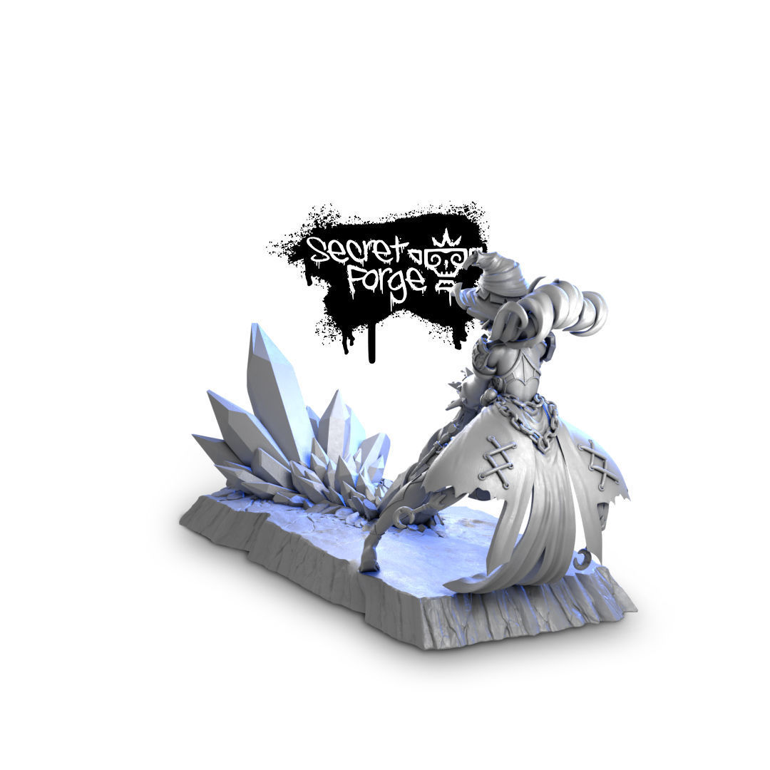 Glacial Spike - Femme Fatales 02 Saelum 3D print model_5
