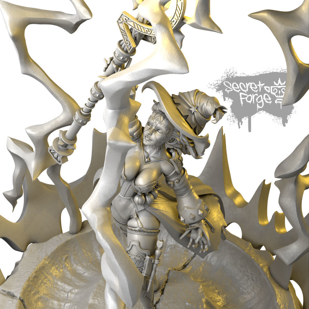 Call Lightning - Femme Fatales 02 Saelum 3D print model_4