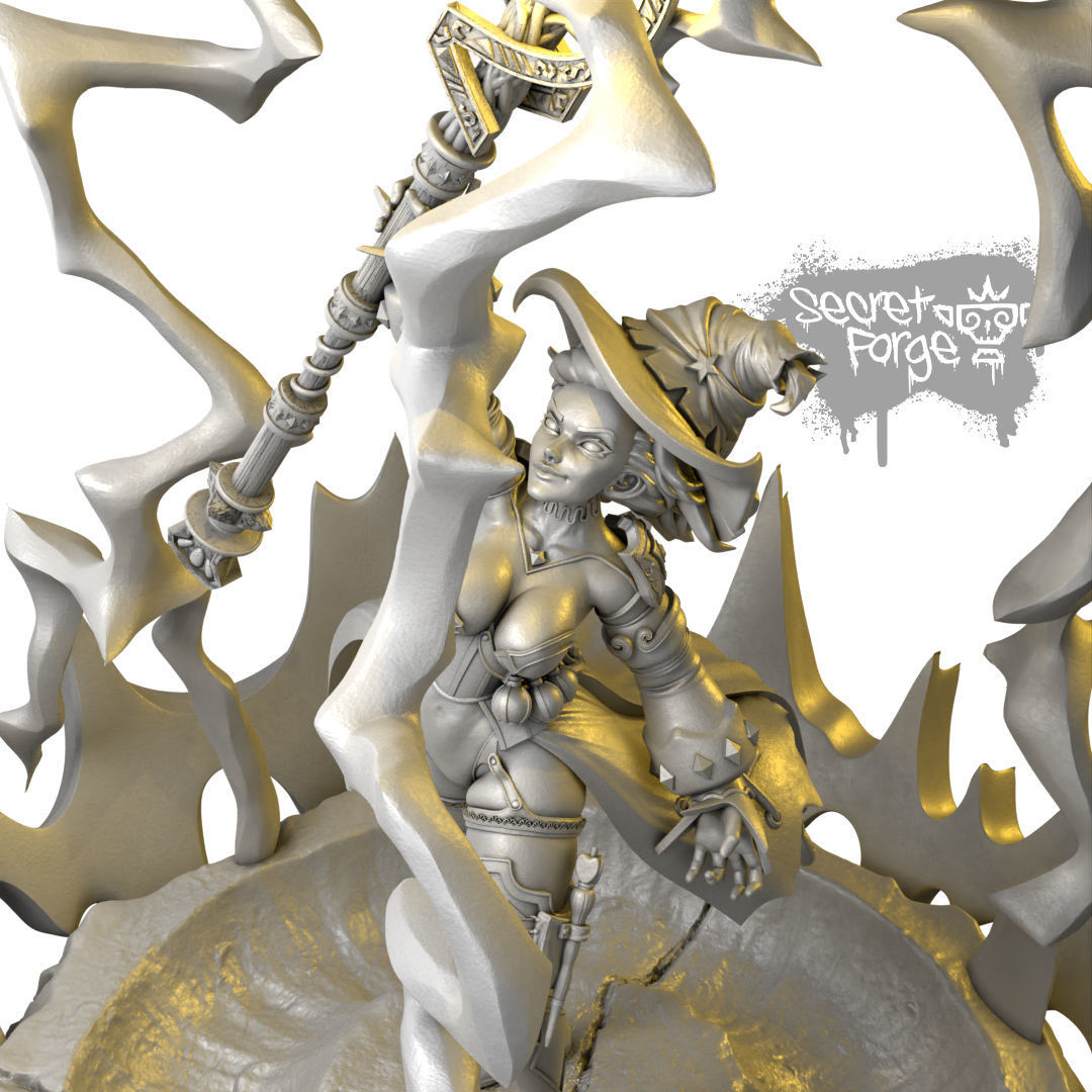 Call Lightning - Femme Fatales 02 Saelum 3D print model_1