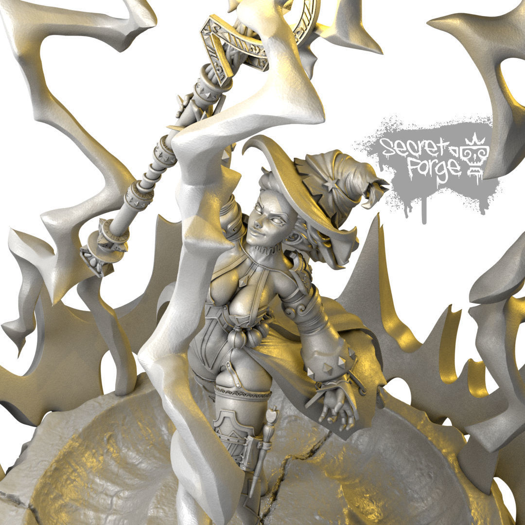 Call Lightning - Femme Fatales 02 Saelum 3D print model_2