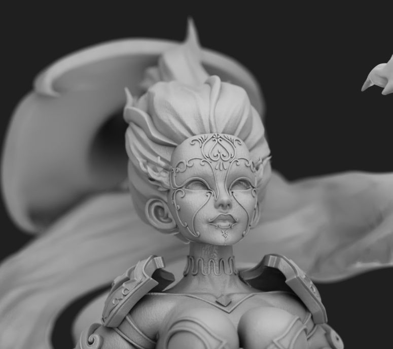 Call Lightning - Femme Fatales 02 Saelum 3D print model_19