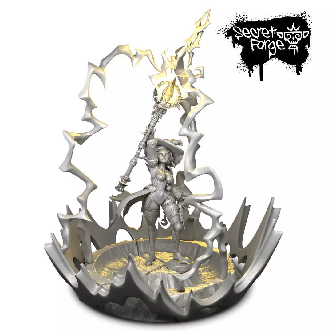 Call Lightning - Femme Fatales 02 Saelum 3D print model_0