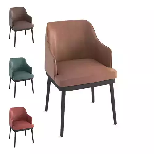 Perla K Chair by Sandalyeci 3D model