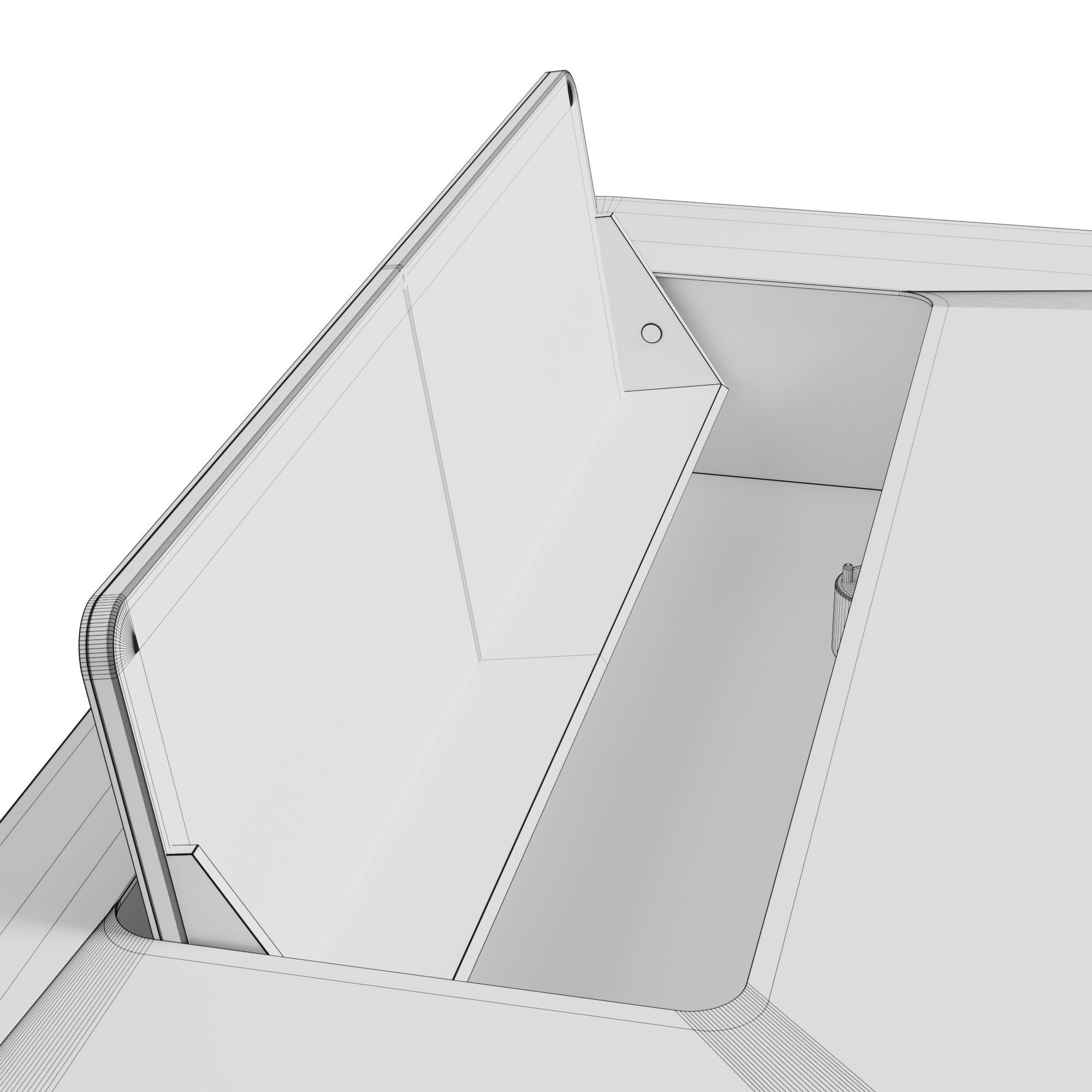 Ak 1330 desk 3D model_12