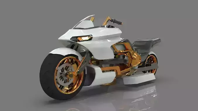 Conceptual motorcycle