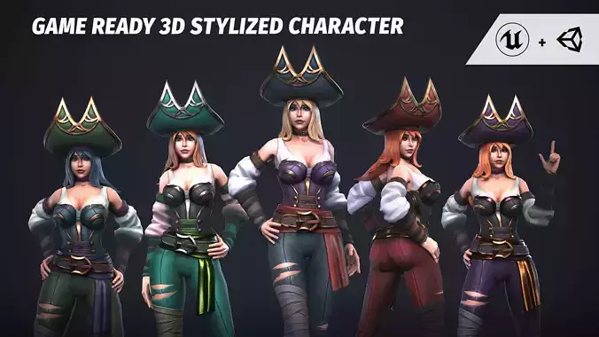 Stylized 3d Character Goldee