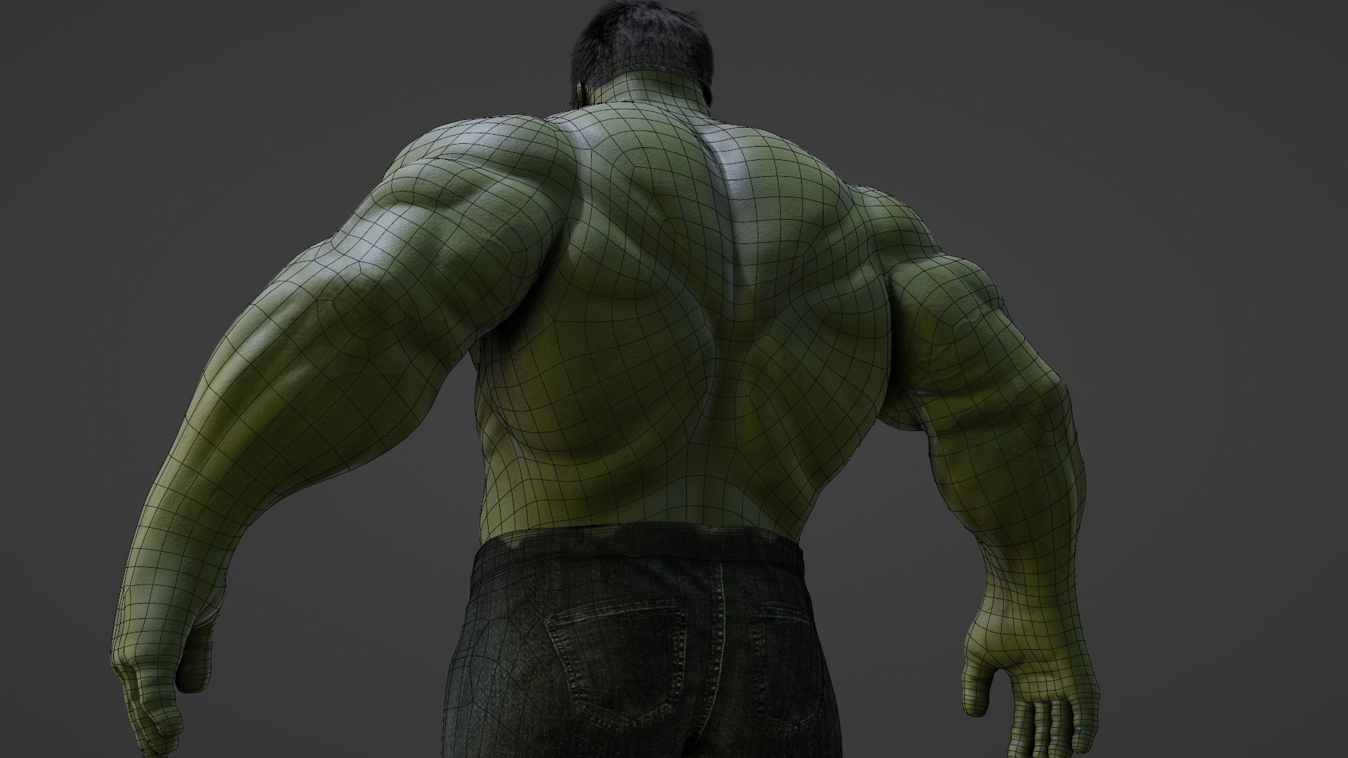 AVENGERS HULK  3D model_8