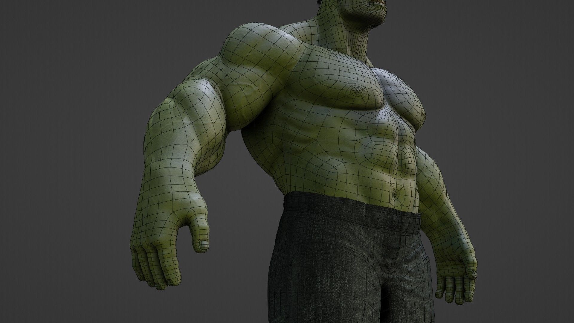 AVENGERS HULK  3D model_10