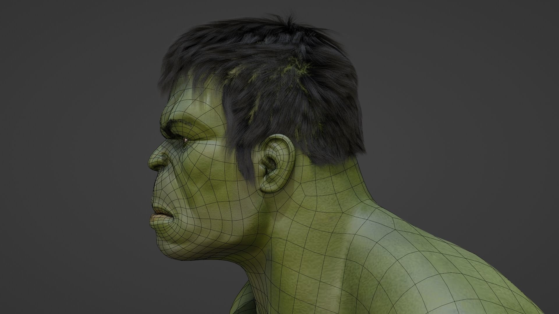AVENGERS HULK  3D model_7