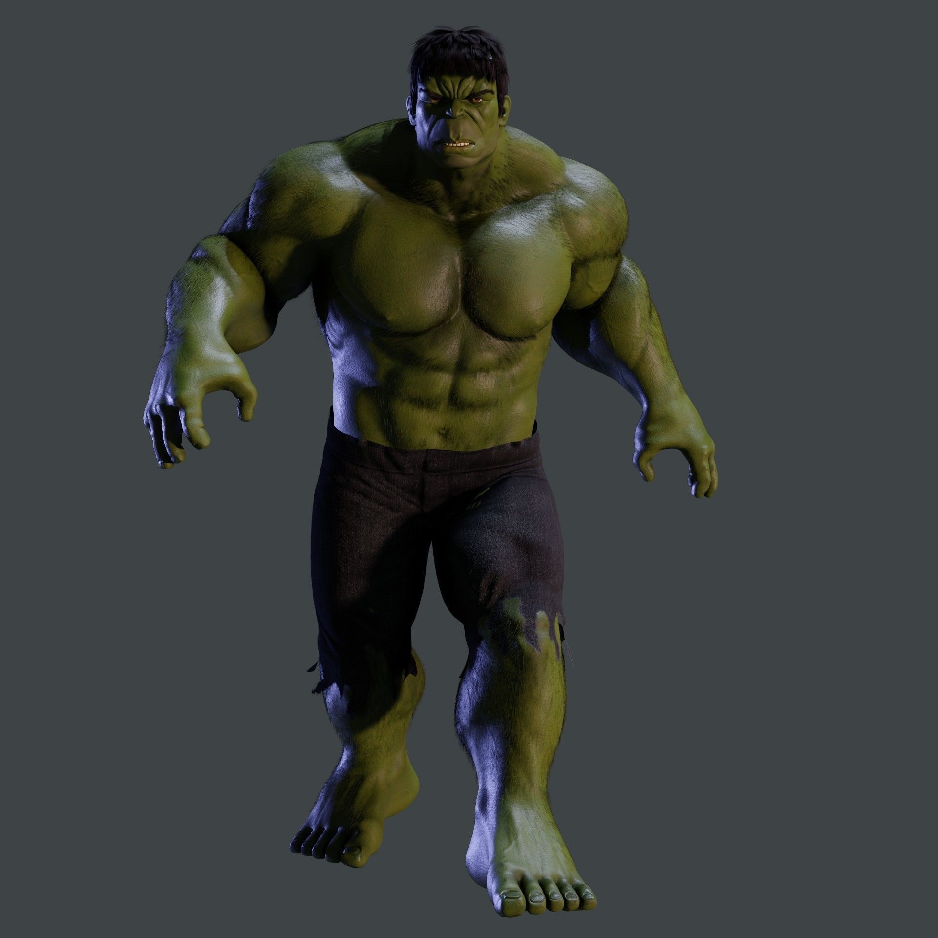 AVENGERS HULK  3D model_1